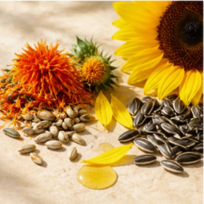 SAFFLOWER + SUNFLOWER OILS